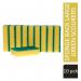 Janit-X Abrasive Sponge Back Large Green Scourers Pack 10s - PACK (15) NWT1480P