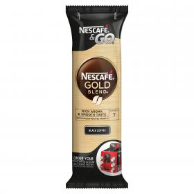 Nescafe & Go Gold Blend Black Cups (Sleeve of 8) NWT151