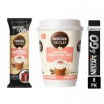 Nescafe &Go! Gold Cappuccino 8 x 12oz Cups NWT153