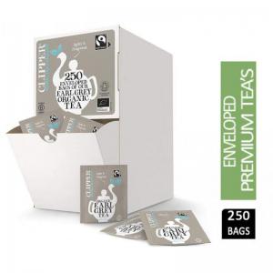 Clipper Organic Earl Grey Fairtrade Enveloped 250 NWT1540