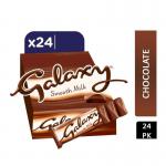 Galaxy Smooth Milk Chocolate Bars (Pack of 24) 42g NWT1551