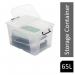 Strata 65 Litre Storemaster Plastic Smart Box (HW686) NWT1588