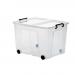 Strata Smart Box Clip-On Folding Lid 75 Litre (with Wheels) NWT1589