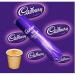 In-Cup Cadbury Hot Chocolate 25s 73mm Plastic Cups NWT1617