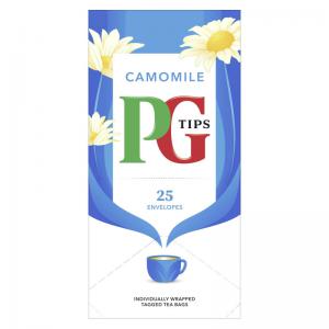 PG Tips Camomile Enveloped Tea Bags 25s NWT1629P