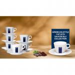 (COMBO) Lavazza Americano Cups + Lavazza Americano Saucers NWT1644/NWT1645