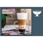 Ravenhead Entertain Latte Glass Mug 26cl - PACK (12) NWT1685P