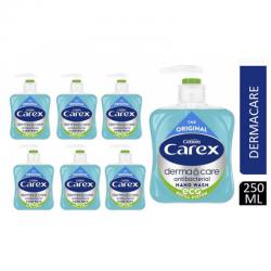 Carex Original Antibacterial Liquid Hand Wash 250ml KJEYS2502 - PACK (6) NWT168P
