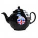 Fixtures Black Gloss 2 Cup Teapot - PACK (3) NWT1700P