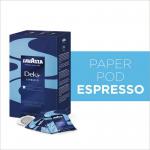Lavazza Dek Decaf Paper ESE Pods 18s NWT1704