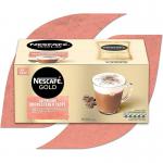 NESCAFE GOLD Cappuccino Unsweetened Sachets 50 x 14.2g NWT171
