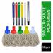 Janit-X PY 250g Socket Mop Head Green NWT1710