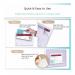 Documents Enclosed A7 Wallets Printed 1000s NWT1726