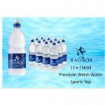 Radnor Hills Spring Still Water Sports Cap 12x750ml NWT1765