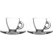 Ravenhead Entertain 80ml Set Of 2 Espresso Cup & Saucer NWT1766