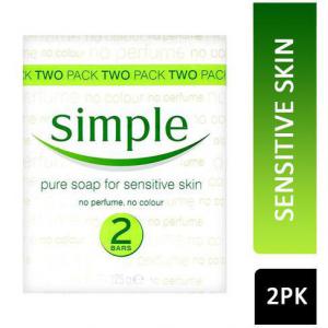 Image of Simple Soap TwinPack 2x125g Bars NWT178