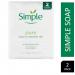 Simple Soap 2 x 100g Bars Per Pack - PACK (24) NWT178P