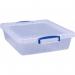 Really Useful Clear Plastic (Nestable) Storage Box 10.5 Litre NWT1792
