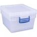 Really Useful Clear Plastic (Nestable) Storage Box 17.5 Litre NWT1793