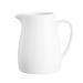 Price & Kensington White Milk Jug 180ml/6oz  - PACK (12) NWT1806P