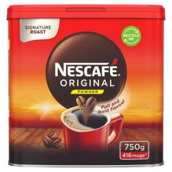 Nescafe Original Coffee Powder Tin 750g NWT181