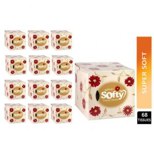Image of Softy 2ply White Cosmetic Cube Tissues 68s NWT1818