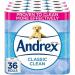 Andrex Classic Clean Toilet Roll 9 Pack 3D Wave NWT183