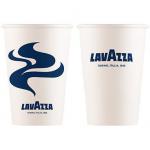 Lavazza 8oz White & Blue Single Walled Cups  50s NWT1878