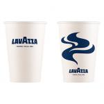 Lavazza 12oz White & Blue Single Walled Cups 50s NWT1879