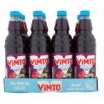 Vimto No Added Sugar Squash 725ml - PACK (12) NWT1961P
