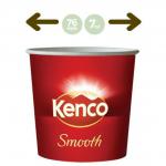 Kenco In-Cup Smooth Roast Black 7oz x 25s, 76mm NWT2002