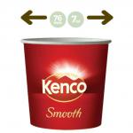 Kenco In-Cup Smooth Roast Black 7oz x 25s, 76mm NWT2002