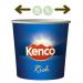 Kenco In-Cup Rich Roast White 7oz x 25s, 76mm NWT2003