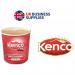 Kenco In-Cup Rich Roast White 7oz x 25s, 76mm NWT2003