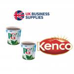 Kenco In-Cup PG Tips Black 76mm Paper Cups  25s NWT2007