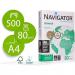 Navigator A4 80gsm White Universal Paper (500 Sheet) NWT2017