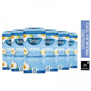 Tetley Camomile Individually Wrapped Envelopes 25s NWT202P