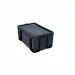Really Useful Black Plastic Storage Box 64 Litre NWT2033