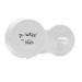 P-Wave Curve Holders White NWT2083