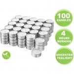 Price Tealights Candles x 100s 4 hour Burn - PACK (8) NWT2105P