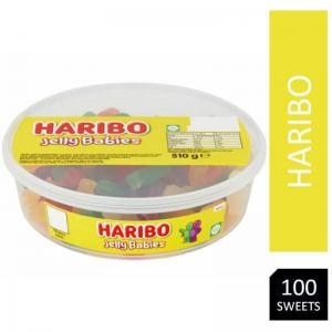 Haribo Jelly Babies Sweets Tub 100s NWT2107