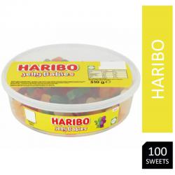 Haribo Jelly Babies Sweets Tub 100s NWT2107