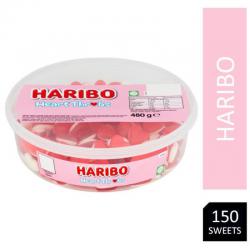 Haribo Heart Throbs Sweets Tub 150s NWT2115