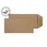 Purely Everyday DL Manilla Gummed Envelopes 500s NWT2127