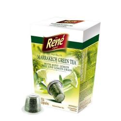 Cheap Stationery Supply of Cafe Rene Marrakech Green Tea 10s Nespresso Compatible Pods Office Statationery