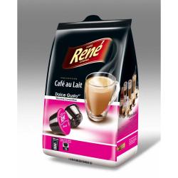 Cheap Stationery Supply of Cafe Rene Cafe Au Lait 16s Dolce Gusto Compatible Pods Office Statationery