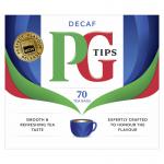 PG Tips Decaf Tea Bags 70s NWT217