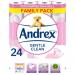 Andrex Puppies On A Roll Gentle Clean Toilet Paper Pack 24s NWT2178