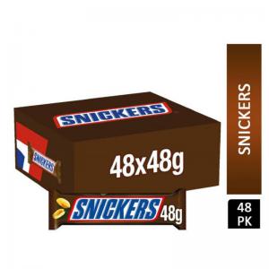 Mars 48g Snickers No artificial colours, flavours or preservatives