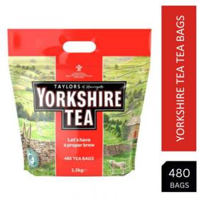 Yorkshire Tea 480s 1.5kg 2-Cup Tea bags NWT219